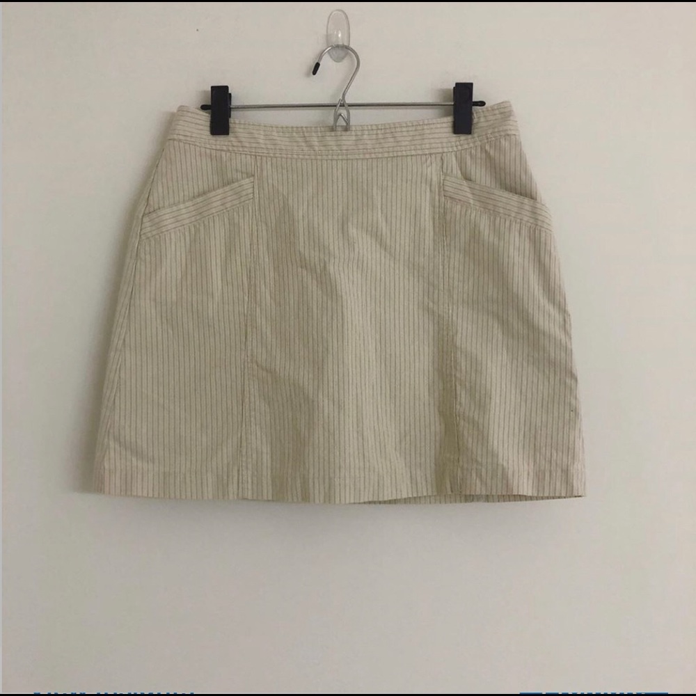 Dockers striped skort